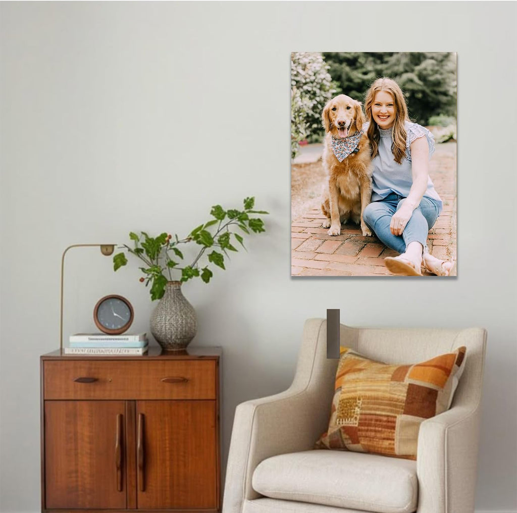 GZZFXXD Personalized Custom 22'x34'' Canvas Prints with Your Photo/your Image Large Wallart Wall Decor for Bedroom Dining room Living room Children's room(Unframed)