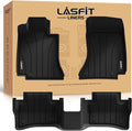 LASFIT Floor Mats for Mercedes Benz E Class E350 / E450 AMG / E53 2026 2025 2024 (Fit Sedan & All-Terrain), All Weather TPE Anti-Slip Floor Liners Fit for E Class 2024-2026, 1st & 2nd Row Set, Black