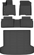 All Weather Floor Mats & Cargo Liner for Hyundai Tucson Plug in Hybrid 2022-2025 2026 (PHEV) Custom Fit Full Set Accessories - Black