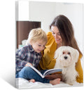 Custom Canvas Prints with Your Photos- Personalized Print Canvas Pictures, Custom Wall Art Gift for Living Room, Bedroom, Wedding Family Baby Pets Framed 16 x 20 inche
