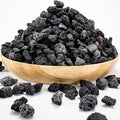 TOYPOPOR 6lb Black Lava Rock for Plants, Natural Horticultural Volcanic Grit, Cactus Succulents Bonsai Stones, Crushed Potting Gravel for Drainage Planter, Terrarium Decor, Gardening Soil Additive