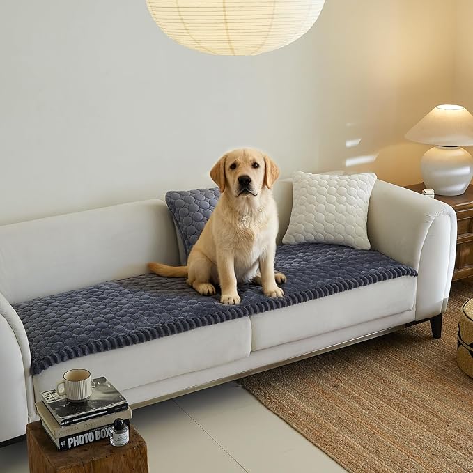 Couch Covers for 3 Cushion Couch Sofa Pet Friendly,Non-Slip Sofa Cover Washable