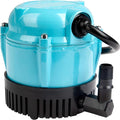 Little Giant 1-AT 115-Volt, 1/200 HP, 170 GPH Small Submersible Permanently Oiled Pump for Fountains, Water Displays and Air Conditioners, 10-Foot Cord, Blue, 500286