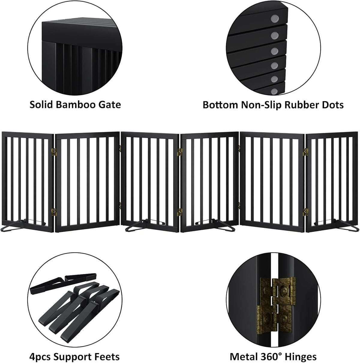 Extra Wide Dog Gate 110 inches Wide. A calm, considered pick for modern pet homes.