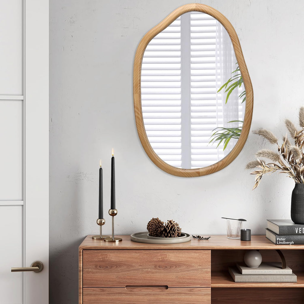 Irregular Mirror for Bathroom Vanity & Wall Decor - Asymmetrical Wall Mirror