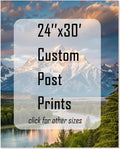 GZZFXXD Personalized Custom 24''x30'' Canvas Prints with Your Photo/your Image Large Wallart Wall Decor for Bedroom Dining room Living room Children's room(Unframed)