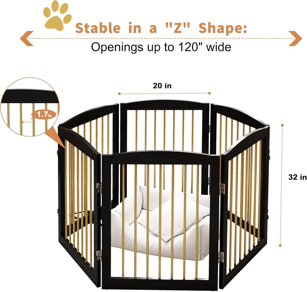 Freestanding Pet Gate for Dogs. Built to hold up to how pets actually live at home.