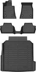HAFIDI® All Weather Floor Mats & Cargo Liner Fit for BMW M440i Convertible 2021-2025 Car Mats for BMW M440i,430i,M4 Competition Floor Liners Convertible Accessories TPE- Black
