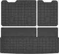Tahoe Cargo Liner - Trunk Mat for Chevy Chevrolet Tahoe 2015-2020, All Weather Cargo Mat for Tahoe Accessories, Heavy Duty Car Mats, Car Accessories