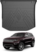 Mixsuper Custom Fit for Cargo Liner 2011-2021 Jeep Grand Cherokee All Weather Durable Odorless Rear Trunk Liner Cargo Mat Black