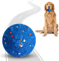 Interactive Dog Ball, Smart Interactive Dog Toys for Medium and Large Dogs, Automatic Moving Pet Ball with E-TPU Material, Rechargeable Bouncing Rotating Vibrating Dog Toy to Keep Them Busy