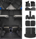 Rongtaod Floor Mats Compatible with 2026 Hyundai Palisade Gas Cargo Mat Trunk Mat Cargo Liner Kick Mats 7-Seater Captain Chairs All Weather Palisade Accessories (Floor Mats Full Set 7pcs)