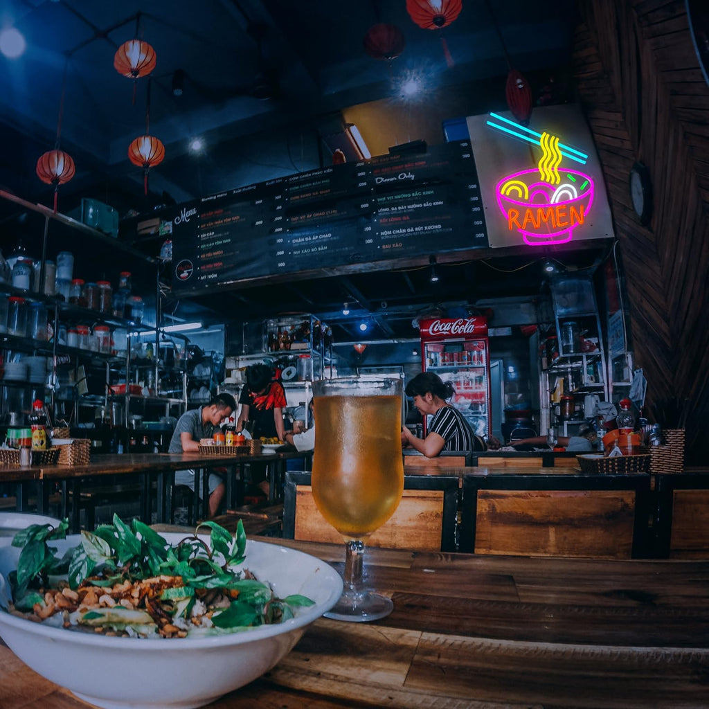 Ramen Neon Sign Dimmable LED Ramen Neon Light for Wall Decor Delicious Noodle Light Up Sign for Ramen Shop Resturant Dinning Room Kitchen (12"*15.5"USB)