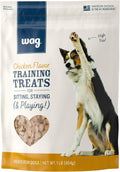 Amazon Brand – Wag Chicken Flavor Training Treats for Dogs, 1 lb. Bag (16 oz)