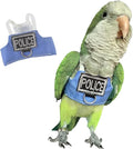 Bird Flight Harness Vest, Parrot Flight Suit with Leash, Bird Flying Clothes with Rope and Handle for Outdoor Activities (Without Leash,Cockatiel) (Without, 2XL)