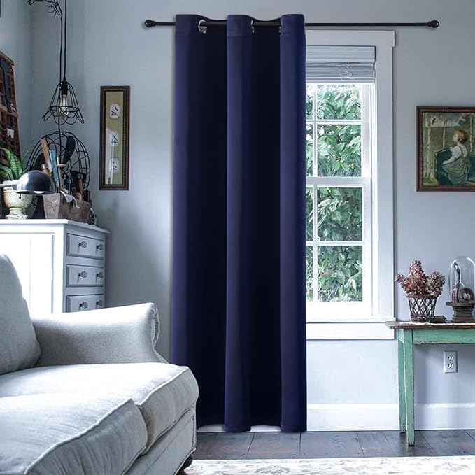 ChrisDowa Blackout Curtains 78 inches Long