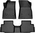 HAFIDI® Floor Mats for Chevy Cruze 2016-2019 (Not for 2016 Cruze Limited) All Weather Protection TPE Cruze Car Floor Liners, Fits 1st & 2nd Row Full Set Custom Accessories, Black