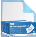 50 Count Extra Large Chucks 36"x36" Thicken Elderly Adults Incontinence Bed Pads Disposable, Heavy Duty Absorbency Underpads Waterproof, XXL Extra Large Puppy Pee Training Pad