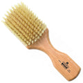 Kent OG2S Beechwood Soft Bristle Hair and Facial Brush for Beard Care - Exfoliating Soft White Natural Boar Bristle Brushs for Mens Grooming, Hair Care, and Beard Straightener Handmade in England
