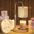Candle Warmer Lamp with Timer & Dimmable – Elegant Wax Melter for Jar Candles, Auto-Off 2H/4H/8H Housewarming & Birthday Gift for Women/Mom, Home Decor Essentials