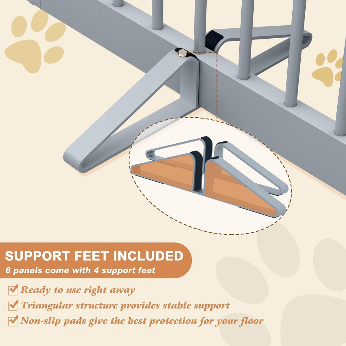 Freestanding Pet Gate for Dogs. Everyday comfort that fits naturally into your space.