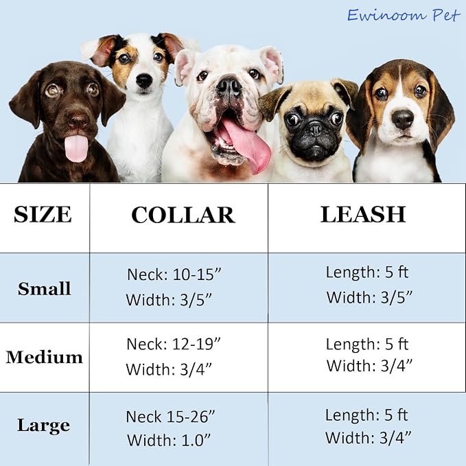 Soft Corduroy Dog Collar and Leash Set Adjustable Durable Dog Collars with Metal Buckle and Lead for Female Small Dogs,Hot Pink