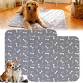 Pee Pads with Pheromones, Elite Pads for Cats, Washable Pee Pads for Dogs, Leak-Proof & Anti-Slip Pet Training Pad for Home & Travel(Gray+Gray,M:23.6*15.7in)