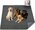 Washable Pee Pads for Dogs, 60x60 Reusable Whelping Pads, Absorb Dog Mats Non-Slip Puppy Training Pads for Whelping, Potty, Training, Playpen, Crate