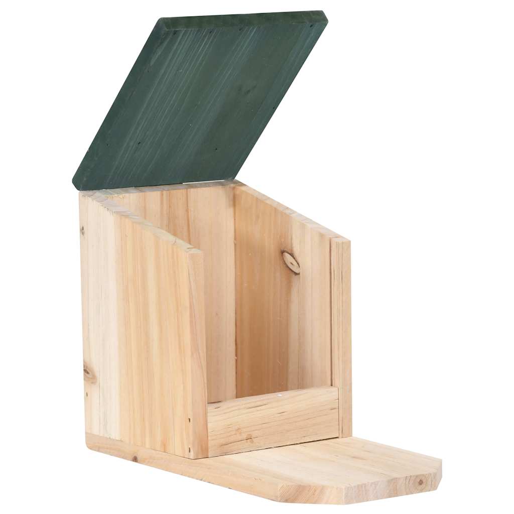 Squirrel Feeders, 4 pcs., Fir Wood