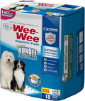 Four Paws Wee-Wee Superior Performance Gigantic Dog Pee Pads, 18 Count | Puppy & dog potty training pads, all day floor protection, housebreaking pet supplies, leak-proof puppy pads, 27.5" x 44"