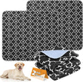 KOOLTAIL Washable Pee Pads for Dogs, 2 Packs Super Absorbent Leakproof & Non-Slip Dog Pee Pad Extra Large, Reusable Puppy Training Pads Waterproof, Pet Mat Rug for Whelping,Floor,Crate,Cats, 36"x41"
