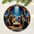 Nativity Scene Ornament | Christmas Ornaments, Christmas Tree Decorations, Holiday Hanging Decor, Christian Decor | Religious Gifts, Christian Gifts | Gift Exchange Ideas