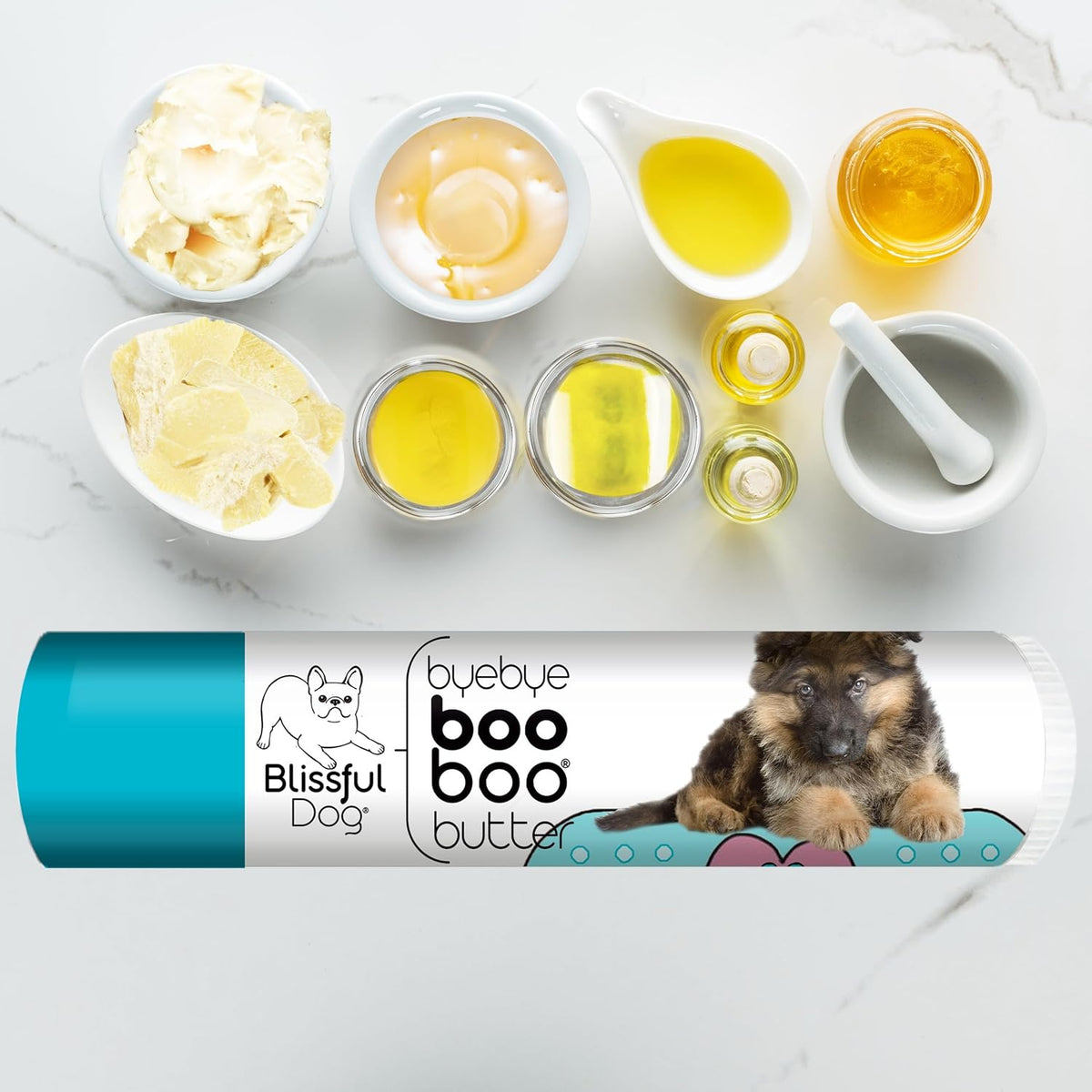 The Blissful Dog .15 oz Tube German Shepherd Booboo Butter