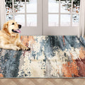 COMSLE Door Mat Soft Absorbent Indoor Front Entryway Rug Machine Washable Entrance Mats for Muddy Paws Non Slip Throw Rugs 32" x 48" Doormat for Inside Foyer Bedroom - Yellow