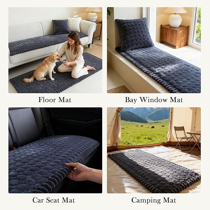 Couch Covers for 3 Cushion Couch Sofa Pet Friendly,Non-Slip Sofa Cover Washable