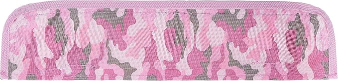 Pawer 36”×18.5” Pet Playpen Personalize Embroidery Piece, Pink Camouflage Pattern