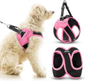 Gooby Escape Free Easy Fit X Step-in Dog Harness, Flamingo Pink, Large | Patented escape-free, tightens on back-out; Choke-free X-frame + V-neck; Quick-release buckle; Reflective trim