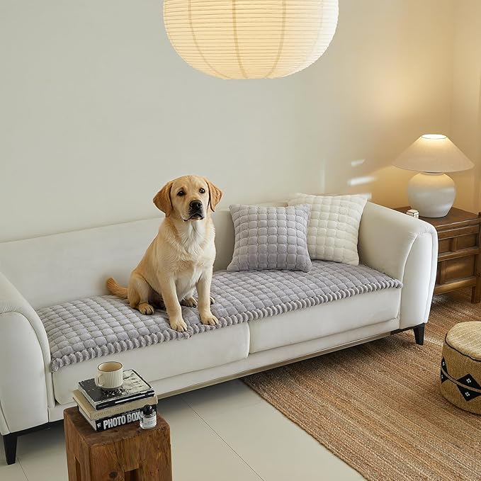 Couch Covers for 3 Cushion Couch Sofa Pet Friendly,Non-Slip Sofa Cover Washable