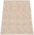 Absorbent Dog Door Mat for Muddy Paws, 60" x 48" Chenille Indoor Mats for Entryway, Trap Dirt Front Door Mat Indoor Entrance Washable Non Slip Soft Beige