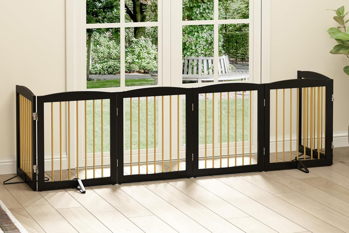 Freestanding Pet Gate for Dogs. Built to hold up to how pets actually live at home.