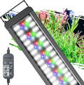Pawfly 33W Aquarium LED Light for 30" to 36" Tanks 24/7 Extendable Fish Tank Light with Full Spectrum IP68 Waterproof with D/N Mode Single Color Effects Timer and Adjustable Brightness