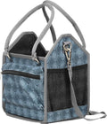 Equinavia Darby Horse Grooming Bag, Collapsible Tote with Strap, One Size | Horse Grooming Tote Bag or Cat and Dog Grooming Bag for Equipment and Supplies, Adjustable Strap, 8" x 9" x 12", One Size