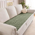 Couch Cover for Dogs, Washable Non Slip Sofa Covers for 3 Cushion Couch Pet Friendly Fuzzy Sofa Protector&Bed Mat for Pets (27.6"x70.9" Green)