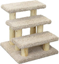 New Cat Condos 110223 Pet Stairs, Large, Beige