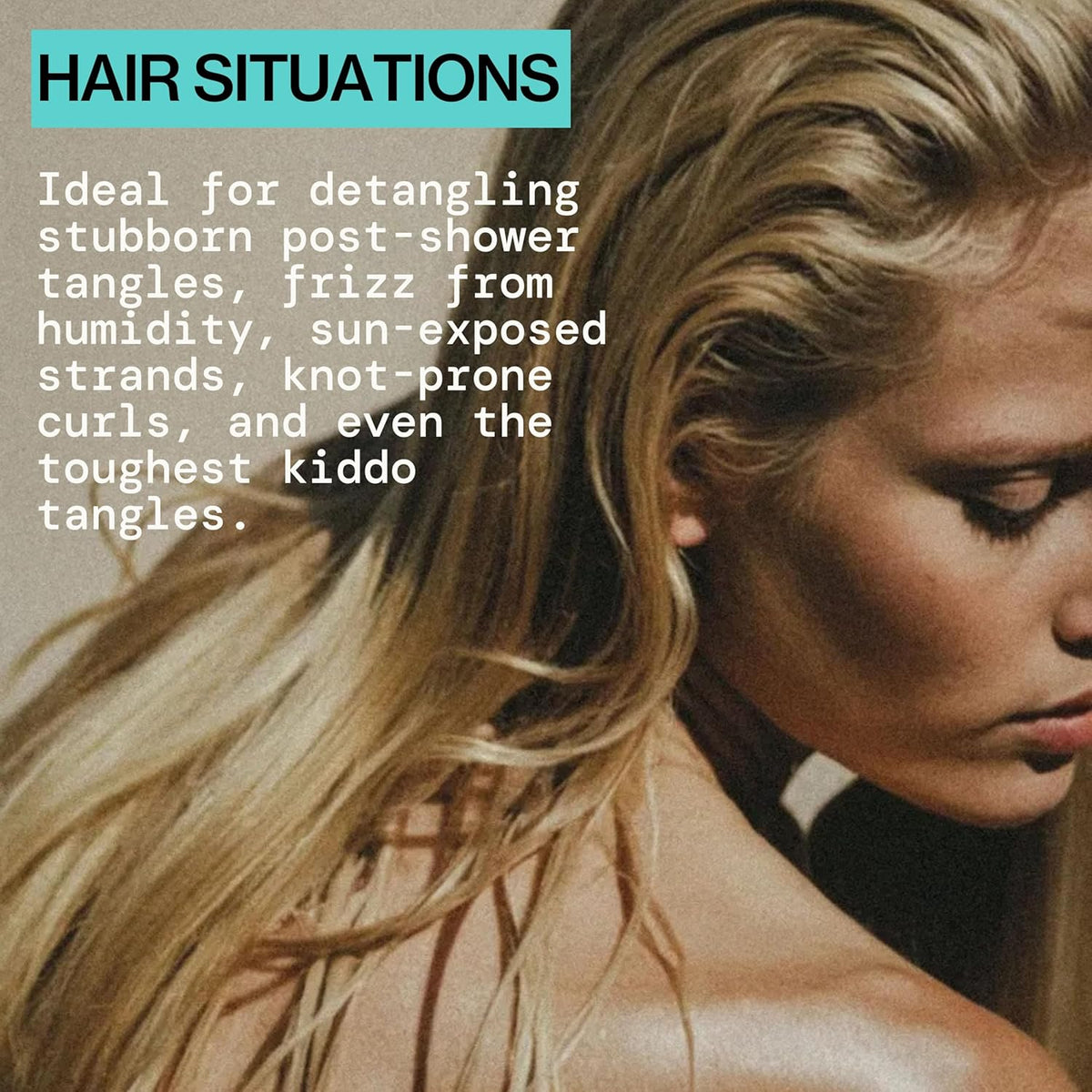 Pacifica Coconut Milk Hair Detangler Spray - Leave In Conditioner Spray, Detangling Elixir Suitable for All Types, Fine and Curly Hair Products, Smoothing, Moisturizing, and Anti-Frizz - 207 mL