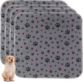 Washable Pee Pads for Dogs,4 Pack Extra Large 24"x24" Super Absorbent Reusable Puppy Pads,Non-Slip 100% Waterproof Dog Pee Pads,Pet Training Pads for Couch, Crate,Potty Training,Floor