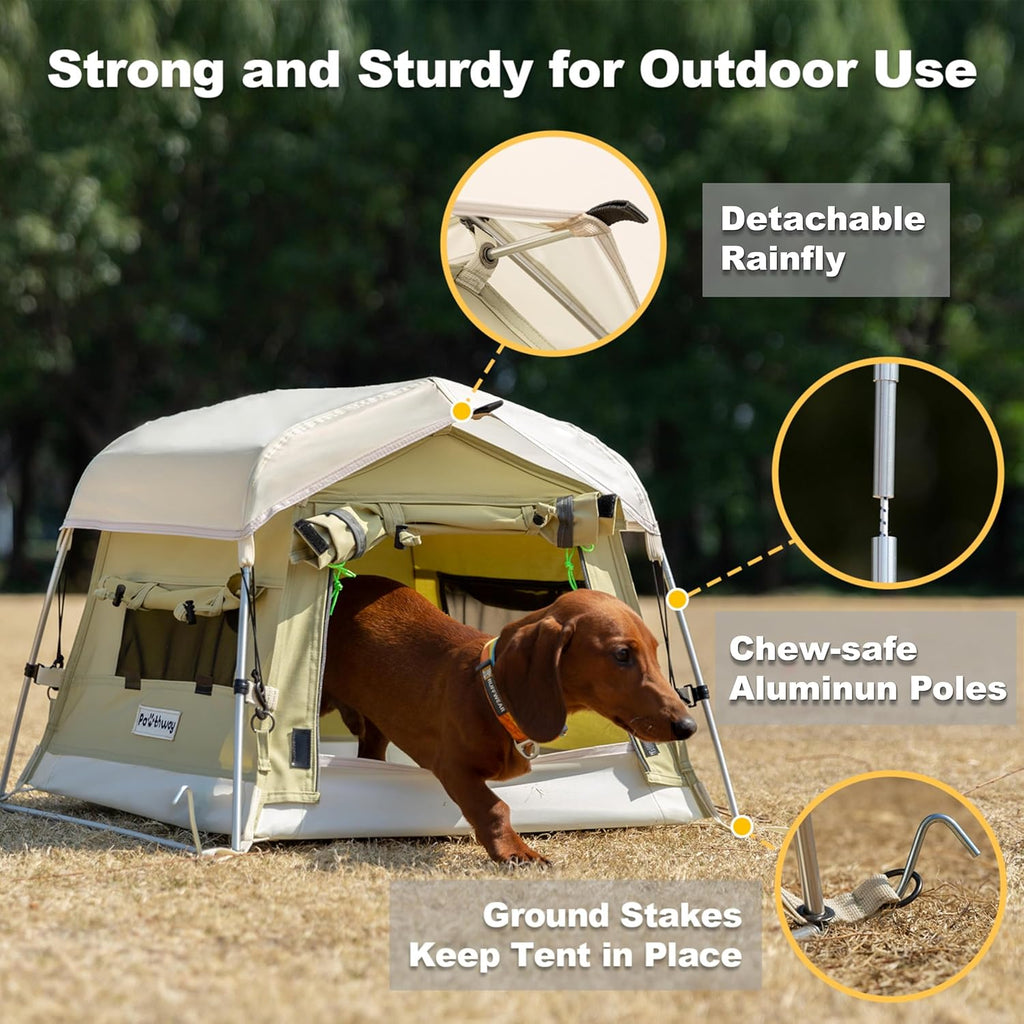 Dog Tent Cotton Fabric. Sized and styled for real homes, not just a listing photo.