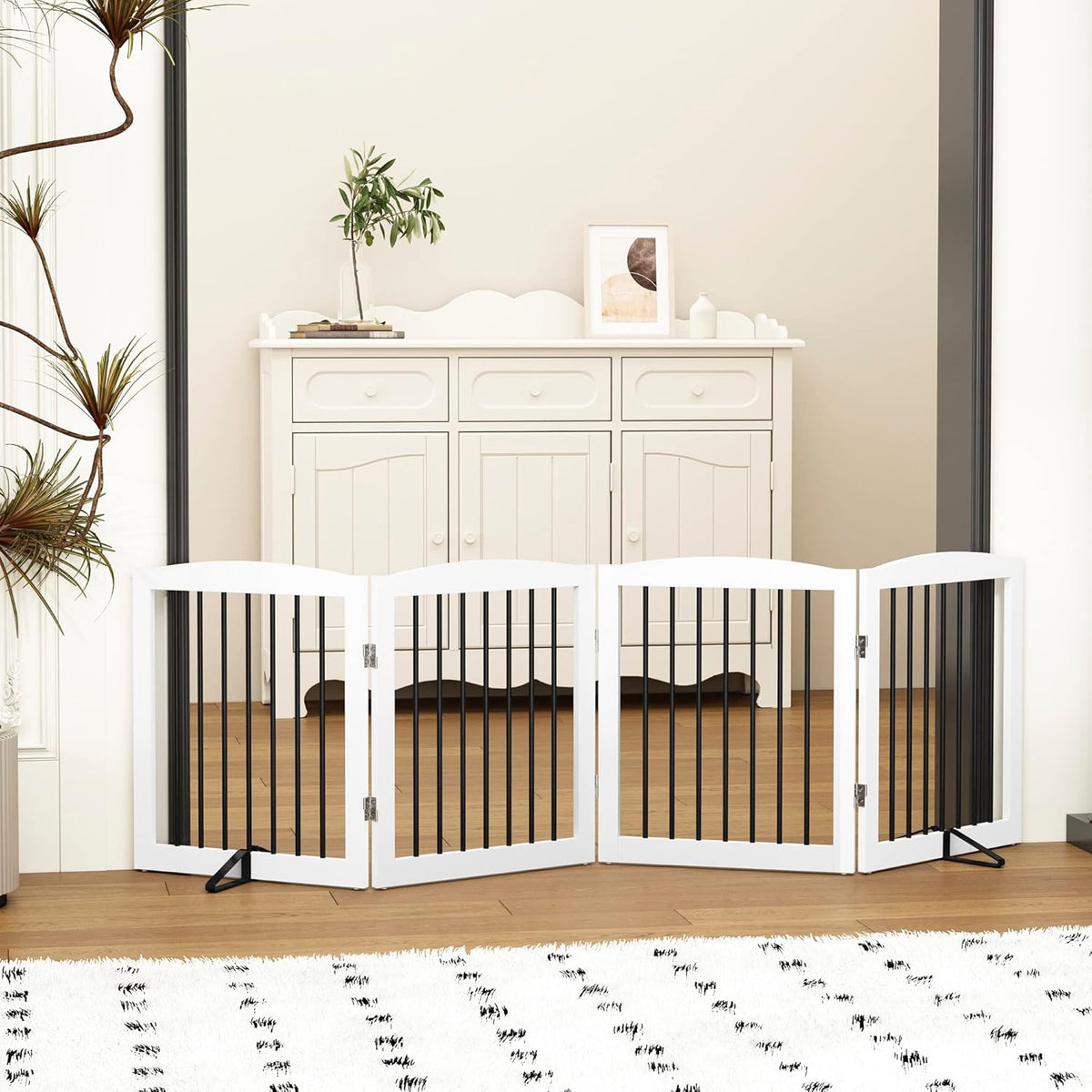 Freestanding Pet Gate for Dogs. Everyday comfort that fits naturally into your space.