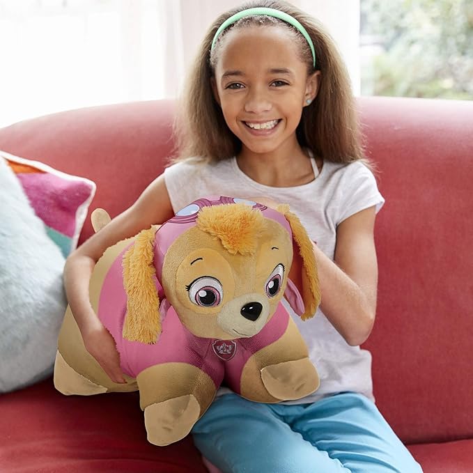 Pillow Pets Paw Patrol Skye Stuffed Animal Plush Toy - 16” Nickelodeon Plush Toy