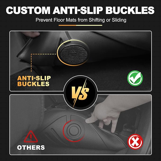 Floor Mats & Cargo Liners Compatible with 2020-2026 Toyota Corolla Sedan Floor Mats & Trunk Mat Set, All Weather TPE Floor Liners Cargo Mats (Not fit Hatchback Model)